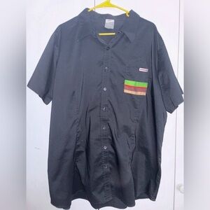 Vintage Burger King button up shirt